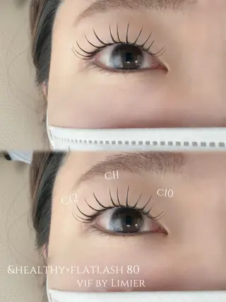 マツエク・マツパ vif misaのマツエク・マツパデザイン