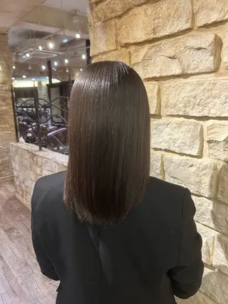 カラー Mei /オリーブ カラー/アレンジのヘアスタイル