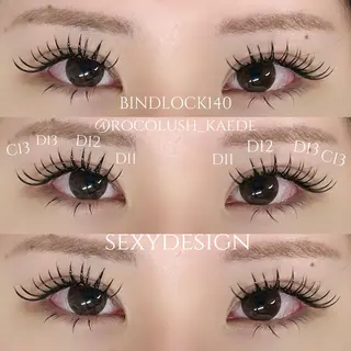 マツエク・マツパ 武田 楓のマツエク・マツパデザイン