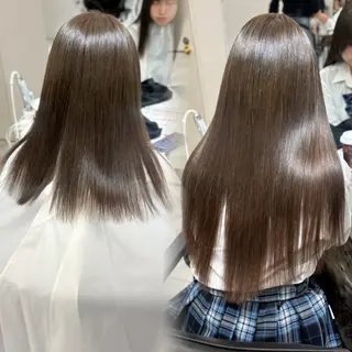 ロング カラー 上品韓国ヘア🩶艶髪 🩶渋谷/aoiのヘアスタイル