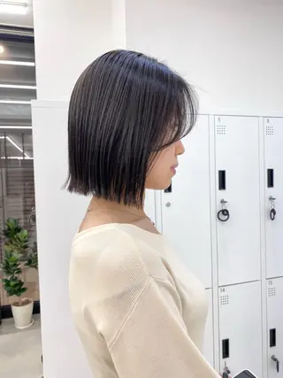 ショート ショート/ボブ特化 似合わせ/山下凌生のヘアスタイル