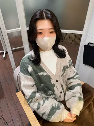 セミロング カラー CURIO/南船場 /RIN💈🍎のヘアスタイル