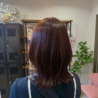 ミディアム カラー 3tuba Nahoのヘアスタイル