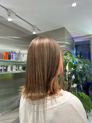 ミディアム カラー メンズ/ボブ/パーマ /くるみのマツエク・マツパデザイン