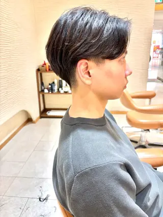 ショート メンズ メンズショート/ 大人ショートボブ藤森のヘアスタイル