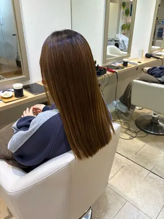 ロング カラー あいり 福岡美容師のヘアスタイル