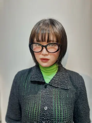 ミディアム suiu所属・カラーモデル募集中♪ nanamiのヘアスタイル