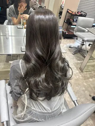 ロング コトネ🫧 韓国風レイヤーカットのヘアスタイル