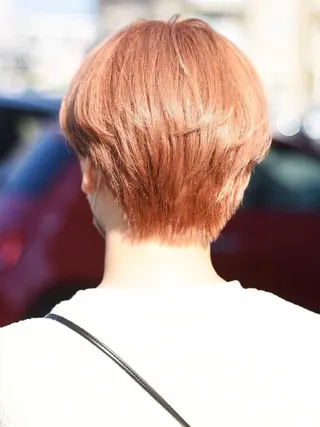 ショート カラー Atem ☀️大町店のヘアスタイル