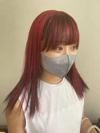 カラー デザインカラー 🎀REINA🎀のヘアスタイル