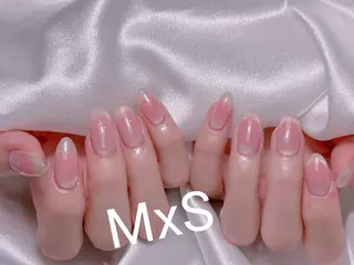 ネイル MxS Nail 【長さだし/フィルイン/マグネット/ワンホンネイル/韓国ネイル/パラジェル】所属・M×S Nail みなのネイルデザイン