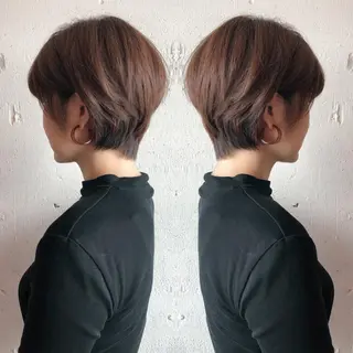 ショート あらき ちさとのヘアスタイル