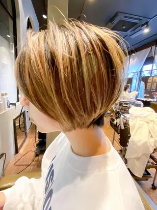 ショート FELIZA所属・似合わせの達人🔥 石川就平のヘアスタイル