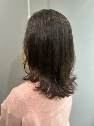 ミディアム カラー K Harukaのヘアスタイル