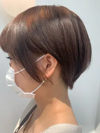 ショート カラー 中目黒🌼 🌼ハナのヘアスタイル