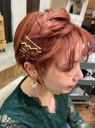 ショート ヘアアレンジ Minami .のヘアスタイル