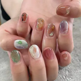 ネイル 東 千夏のネイルデザイン