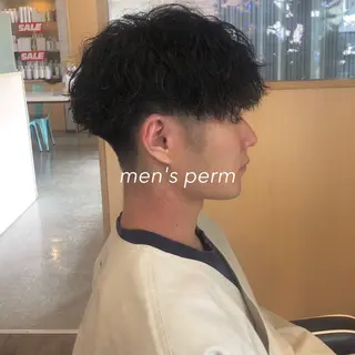 ショート パーマ メンズ 小山内 一馬のヘアスタイル