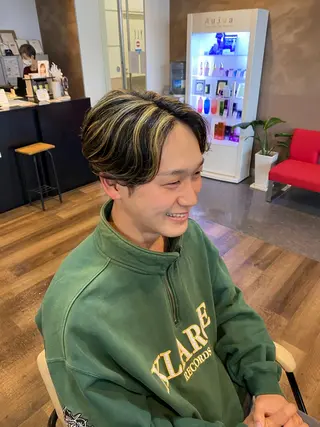 メンズ STYLE エキシティ店所属・【似合わせパーマ】 STYLE 杉原　魁のヘアスタイル