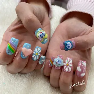 ネイル She nail studio 原宿所属・パラジェル有/ スカルプ/mahoのネイルデザイン