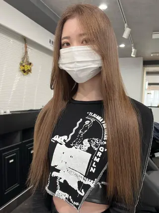 ミディアム カラー ダブルカラー🩰 CHIHIRO👒のヘアスタイル