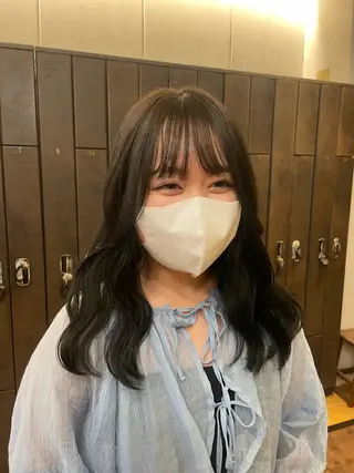 セミロング mashu北堀江店所属・似合わせカラー/ 堀江美容室/レミ🎀のヘアスタイル