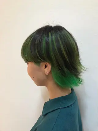 ショート 🟢NEGi🟣 🫧髪質改善のヘアスタイル