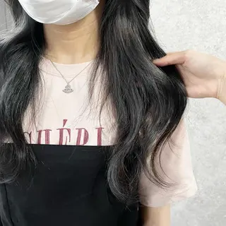 ロング カラー あ あのヘアスタイル