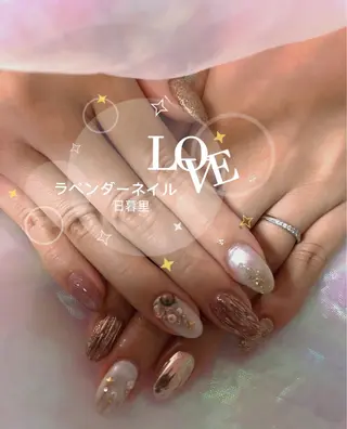 ネイル ラベンダー💖日暮里 ルル💖ネイルのネイルデザイン