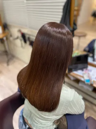 セミロング 茅野 あゆ美のヘアスタイル