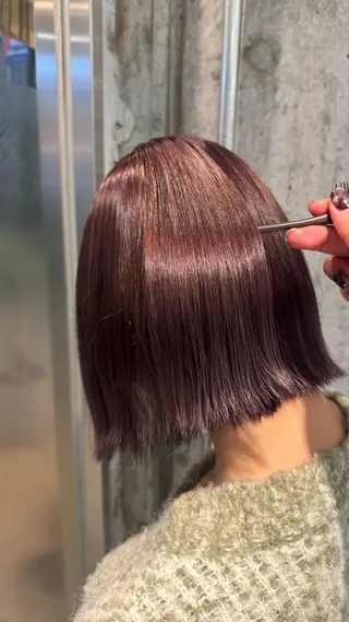 ミディアム カラー 吉祥寺/koume/ カラー/レイヤーのヘアスタイル