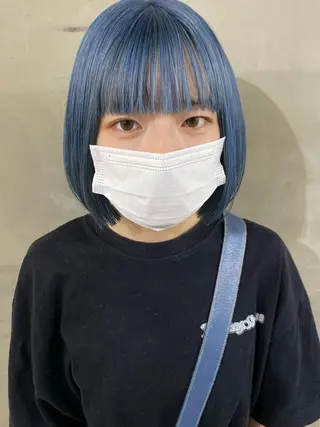 ショート カラー ヘアアレンジ kai .のヘアスタイル