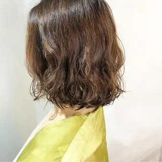 ミディアム カラー ✨韓国風カット/艶髪 カラー✨yumeのヘアスタイル