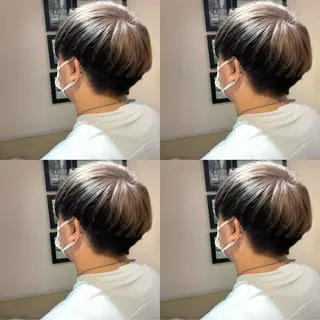 ショート カラー メンズ 🌟トップデザイナー 高橋🌟のヘアスタイル
