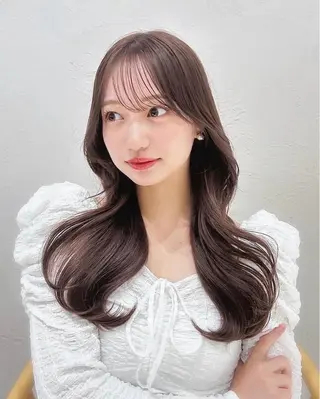 ロング ミディアムヘア Chifumiのヘアスタイル