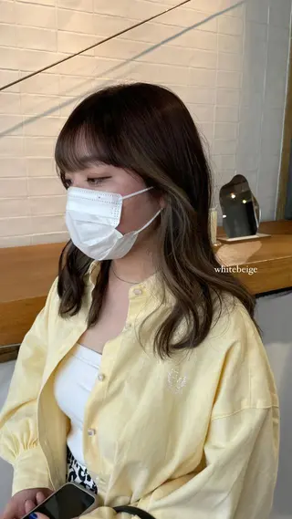 ミディアム カラー ショートカット募集中 /NAGISAのヘアスタイル