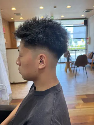 メンズ フェードカット ✄﻿杉山来輝金沢文庫のヘアスタイル