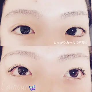 マツエク・マツパ totalbeautysalon l`amour所属・エステeyelash l`amourのマツエク・マツパデザイン