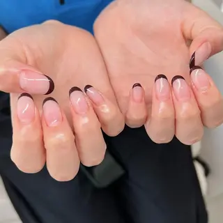 ミディアム ネイル マツエク・マツパ REVIA_nail maiのネイルデザイン