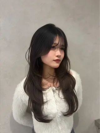 ロング Yuta✂︎ 韓国レイヤー🪽のヘアスタイル