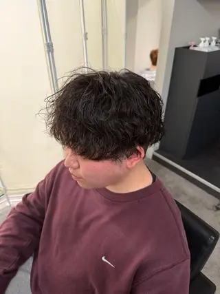 パーマ メンズ シャドウパーマ／立川 /🐶コタロウ🐶のヘアスタイル