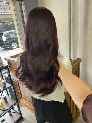 ロング パーマ darts所属・髪質改善･烏丸💠 KAREN💠のヘアスタイル