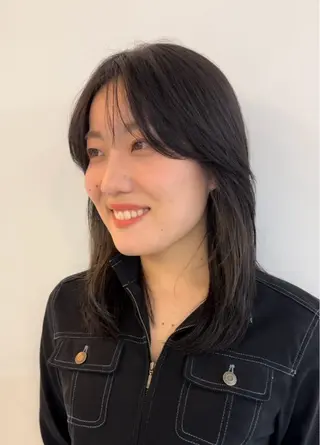 セミロング hyuga/パーマ /ニュアンスパーマのヘアスタイル