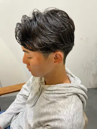 ショート パーマ ヘアアレンジ メンズ 🔥メンズ特化🔥 木村 祐太のヘアスタイル