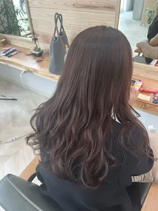 ロング カラー NAGON STYLE  MICI所属・佐藤 美聡のヘアスタイル