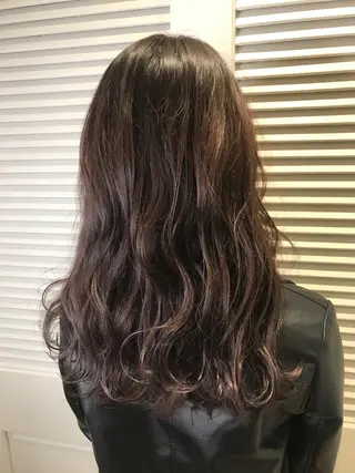セミロング 渋谷ハイトーン/ デザインカラー阿部のヘアスタイル