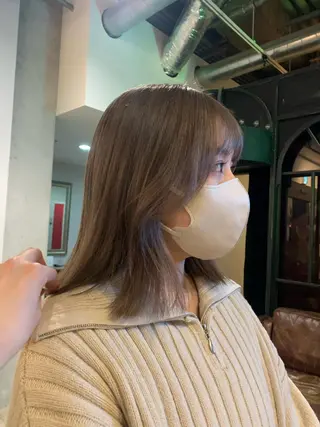 カラー ハッシュカット/ MAYAのヘアスタイル