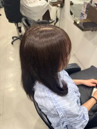 セミロング カラー APHRODITE GINZA 御茶ノ水神保町店所属・石井 紗弥🎀🫧/ 御茶ノ水神保町店✨️のヘアスタイル