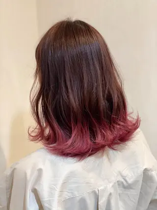 セミロング 🍎佐藤 成美🍎のヘアスタイル