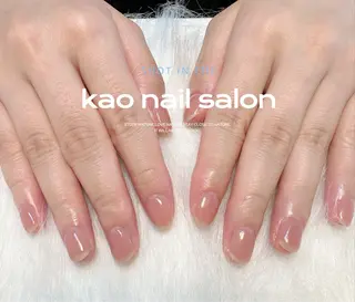 ネイル kao nail マグネット/長さだしのネイルデザイン